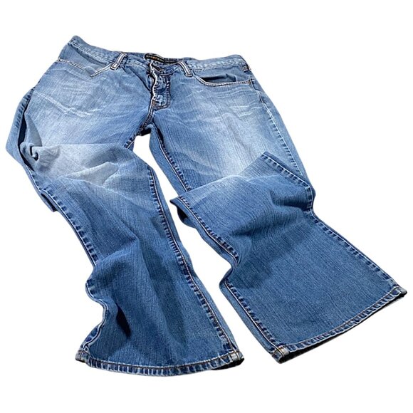 Energie Jeans Mens W36 Blue Straight Baggy New Morrison VTG Y2K Skater Grunge - Picture 1 of 16